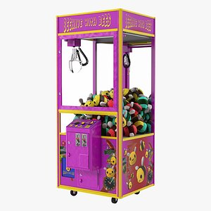 claw vending machine toys 3D model