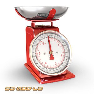 weighing scales 3d max