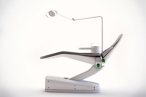 dental chair 3d model