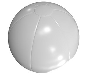 Beach Ball 3D print model