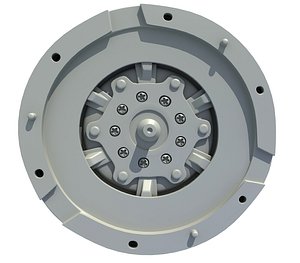 3D engine flywheel