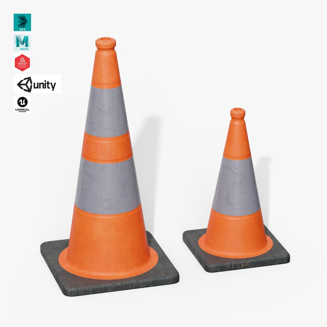 Traffic Cone 3D https://p.turbosquid.com/ts-thumb/16/bKDF3z/1y/traffic_cone_01/jpg/1765376646/1920x1080/fit_q87/824adba23912c88dcf8f60d97f145d99aac8560a/traffic_cone_01.jpg