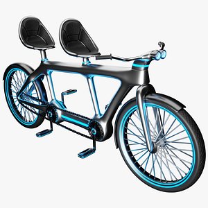 Sci-Fi Tandem Bicycle