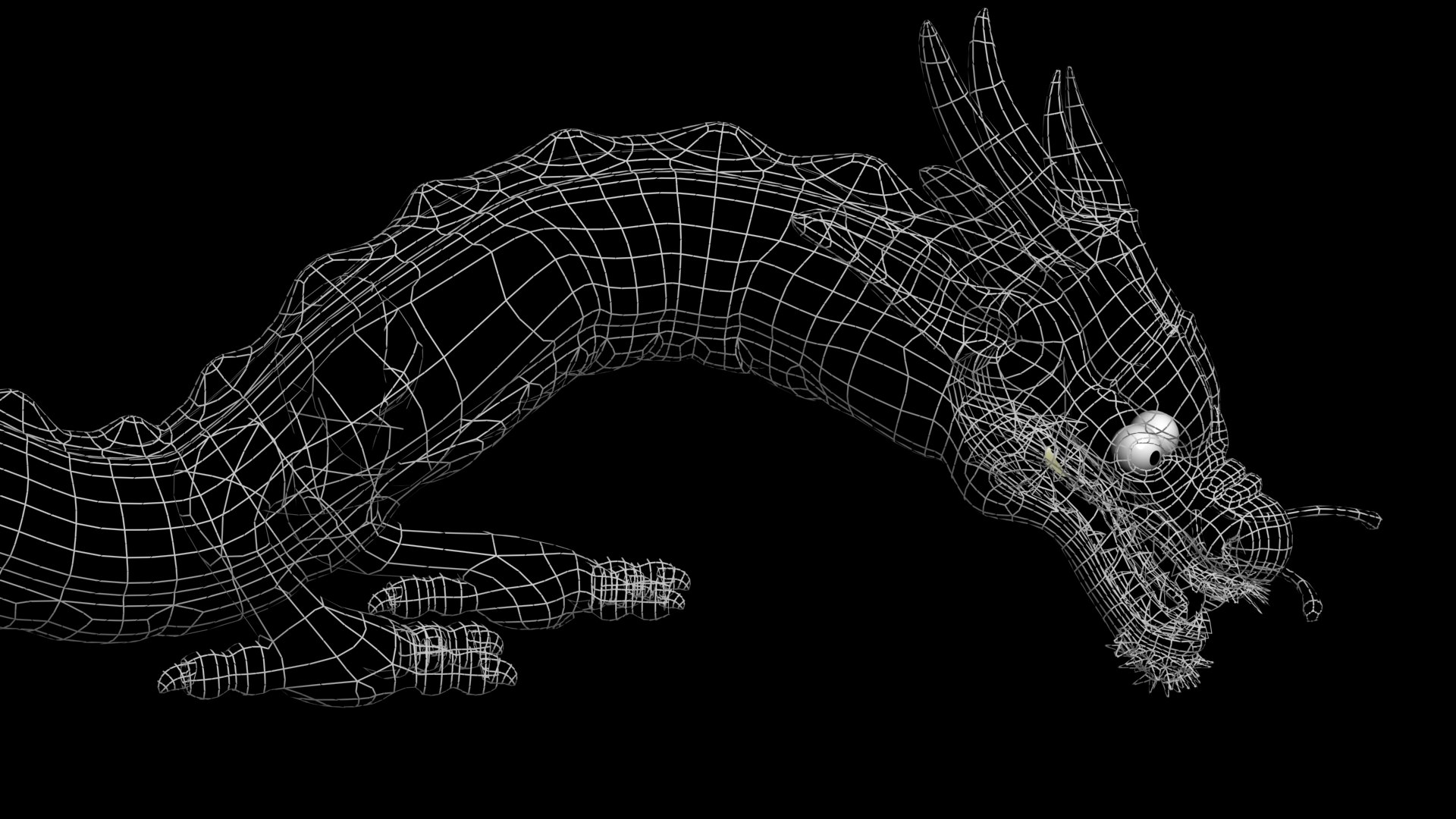 GREEN DRAGON RIG FINAL 3D model - TurboSquid 2032948