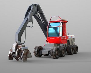 Tree Harvester Vehicle