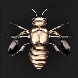 3D insect bee
