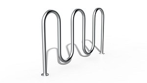 bike racks 3D model