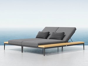 Grid Double Lounger
