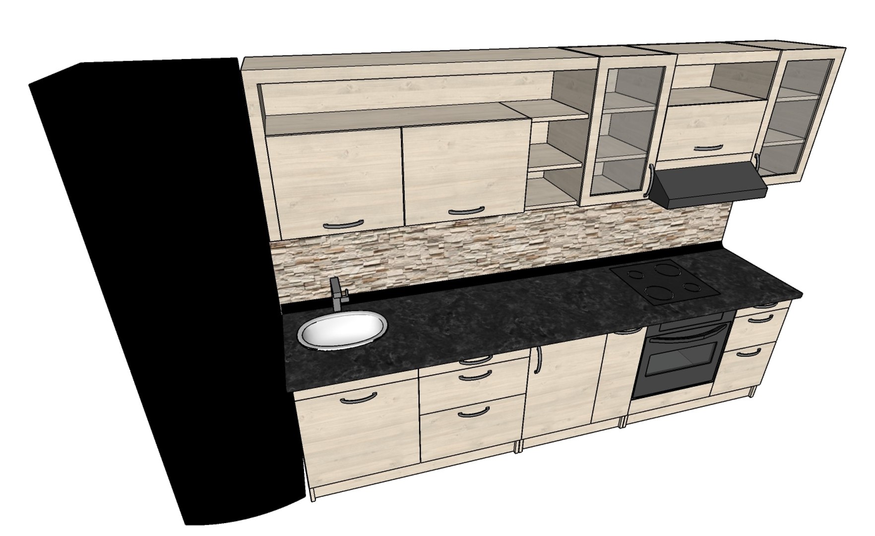 3d Kitchen Design Interior