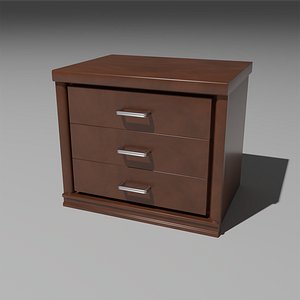 3D model Cabinet with drawers