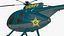 MD 500E Sheriff Helicopter Exterior Only