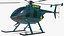 MD 500E Sheriff Helicopter Exterior Only
