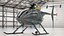 MD 500E Sheriff Helicopter Exterior Only