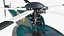 MD 500E Sheriff Helicopter Exterior Only