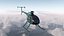 MD 500E Sheriff Helicopter Exterior Only
