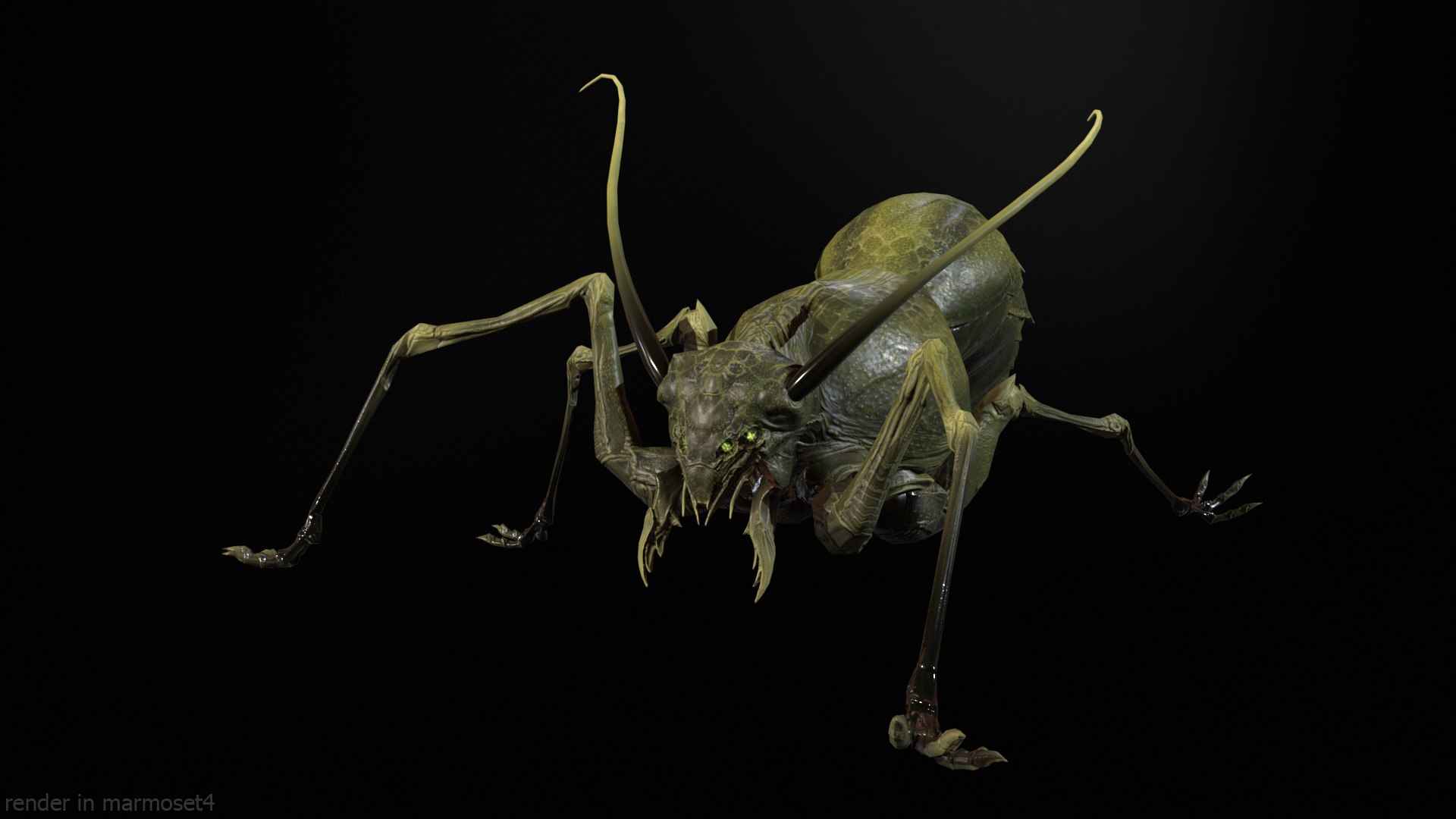 3D Cockroach1 - TurboSquid 2066843