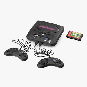 Sega Mega Drive 2 with Cartridge Sonic 3