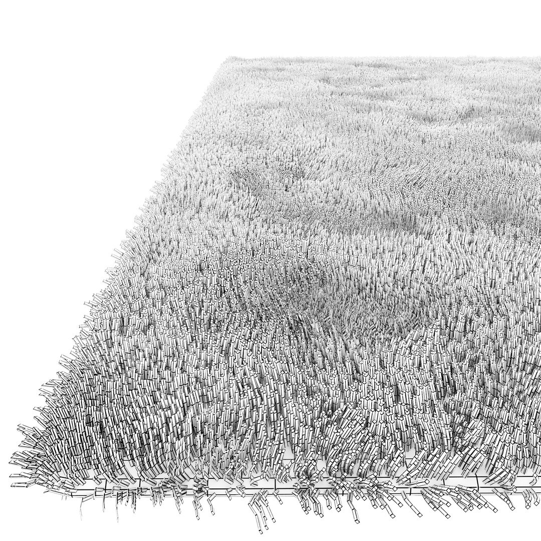 Fluffy Rug Eight Colors 3D Model TurboSquid 1982042