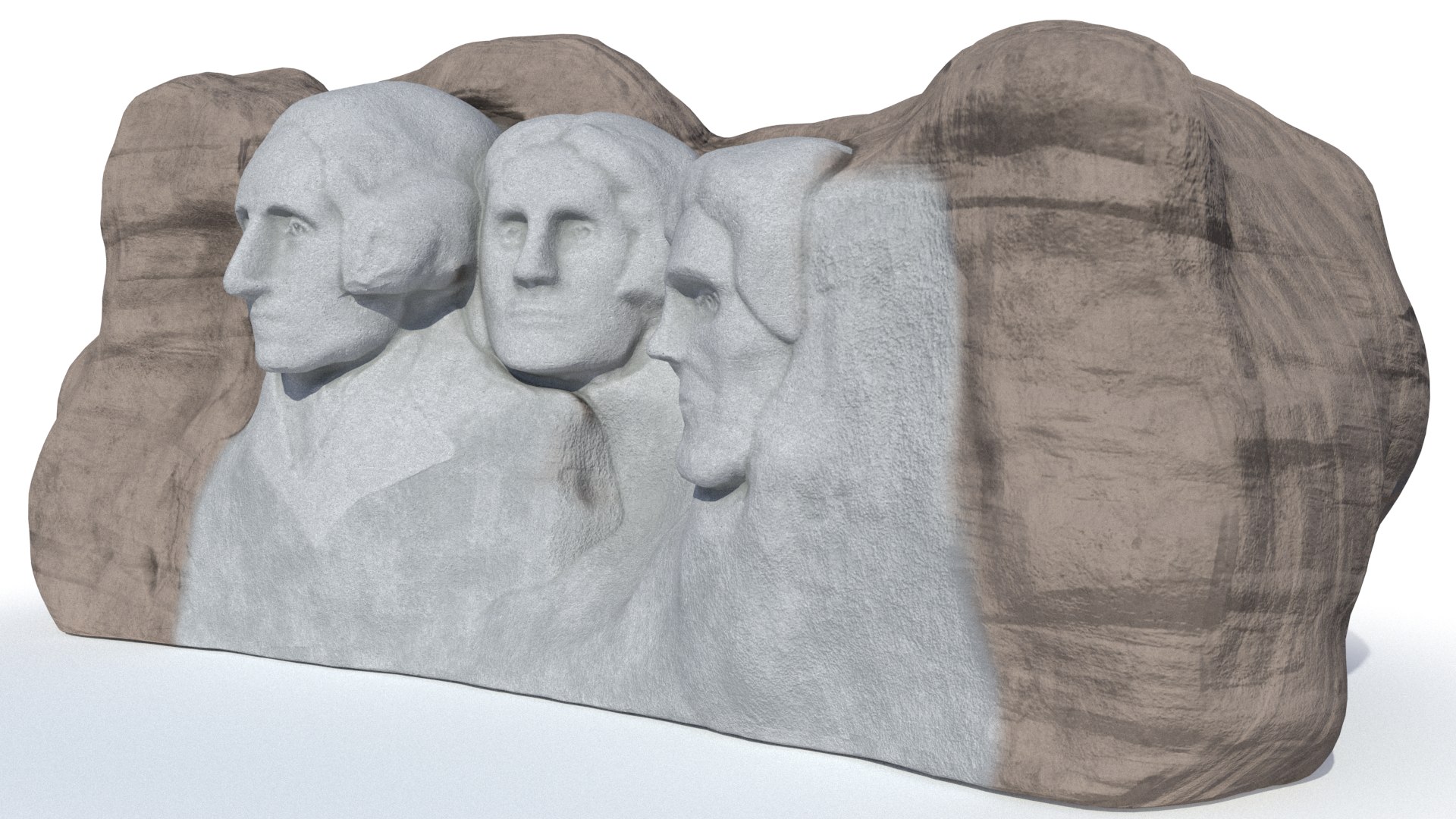 Mount Rushmore 3d Model Turbosquid 1536096 Mount Rushmore 3d Model Turbosquid 1536096