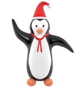 inflatable penguin 3d max