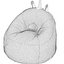 Kids Bean Bag Chair White Unicorn - Pillowfort