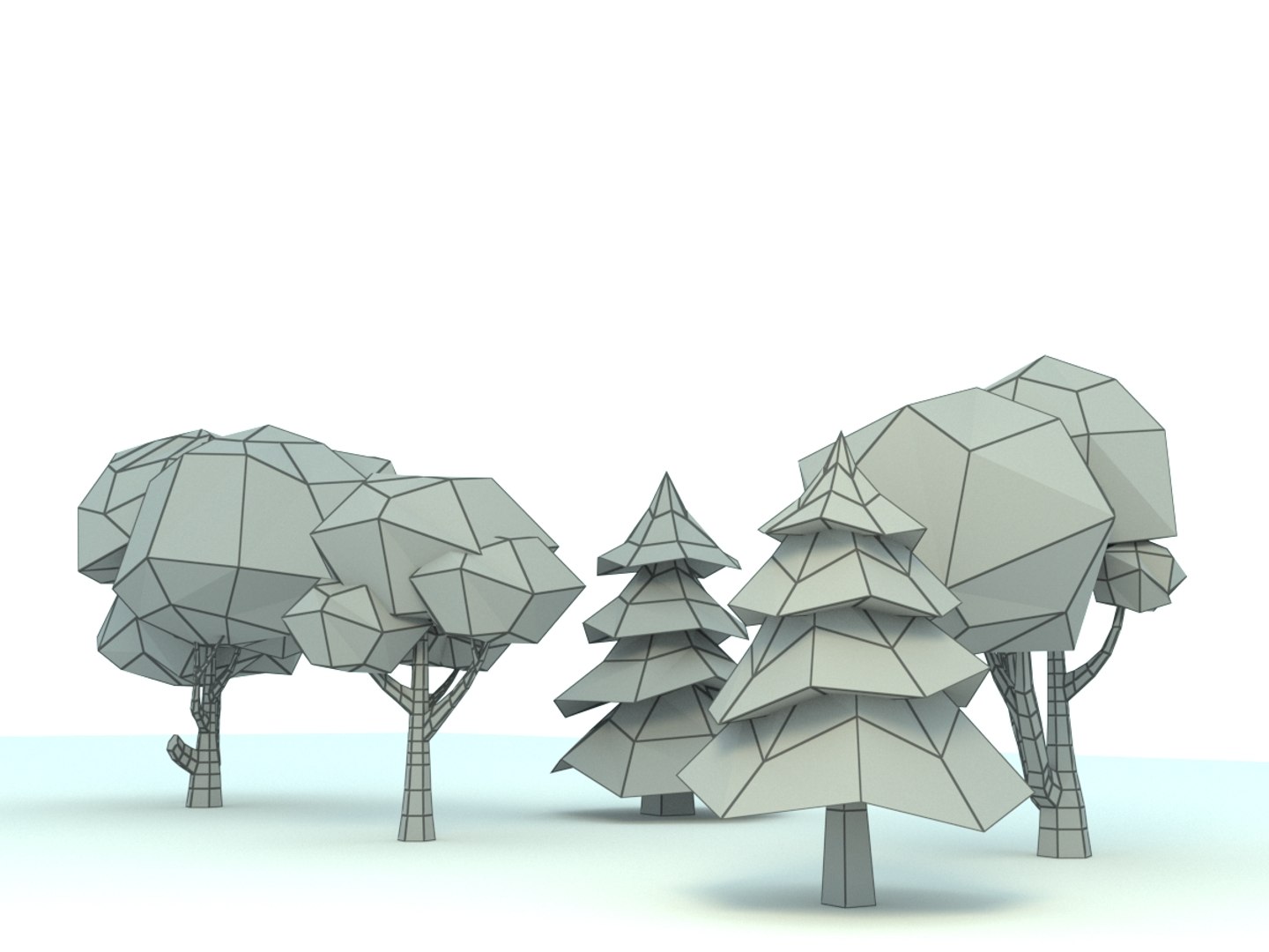 3D Model Tree Forest - TurboSquid 1238925