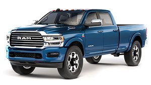 3D Dodge Ram 2500 2021 model