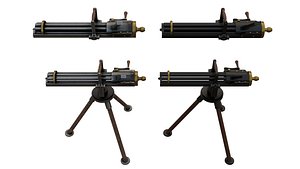 Gatling Gun model