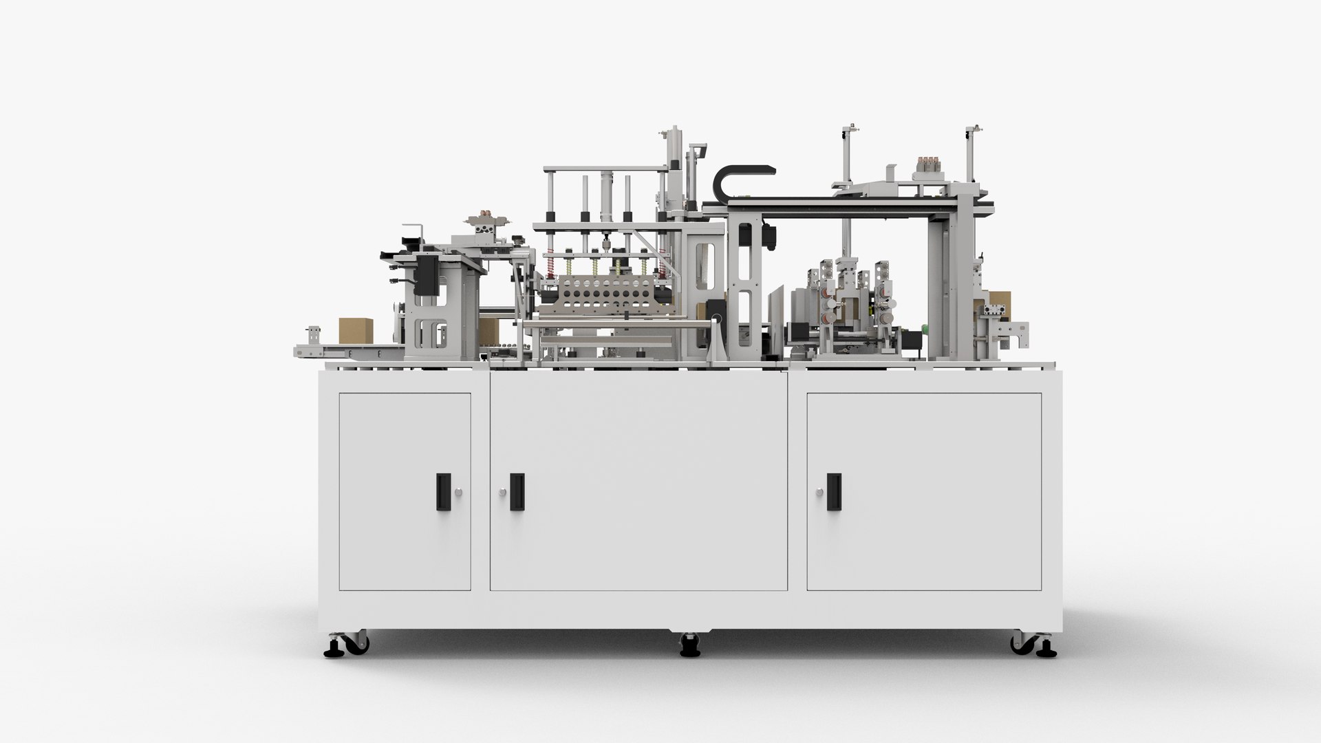 Mobile Phone Box Shrink Film Packaging Machine 3D Model - TurboSquid ...