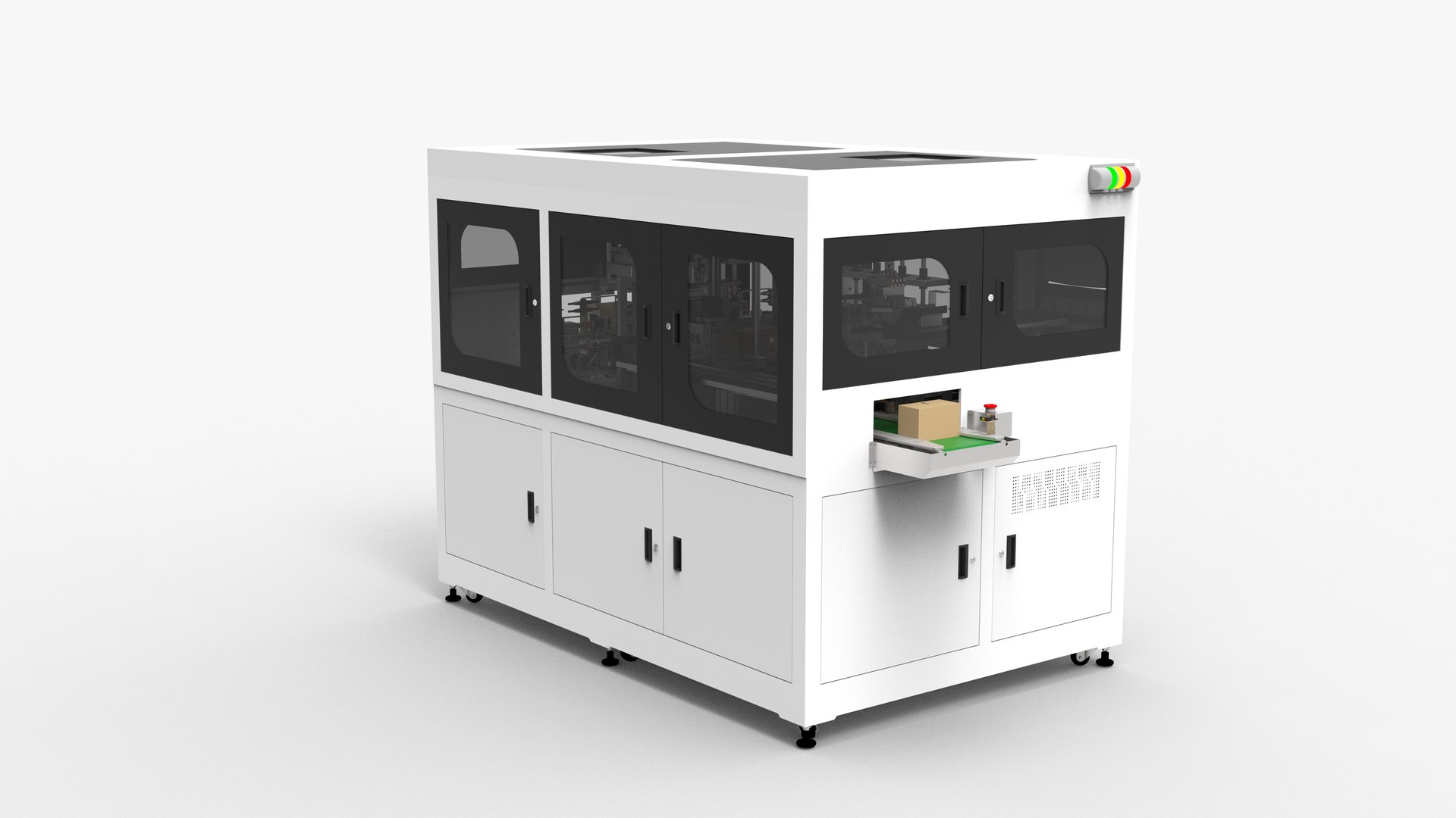Mobile Phone Box Shrink Film Packaging Machine 3D Model - TurboSquid ...