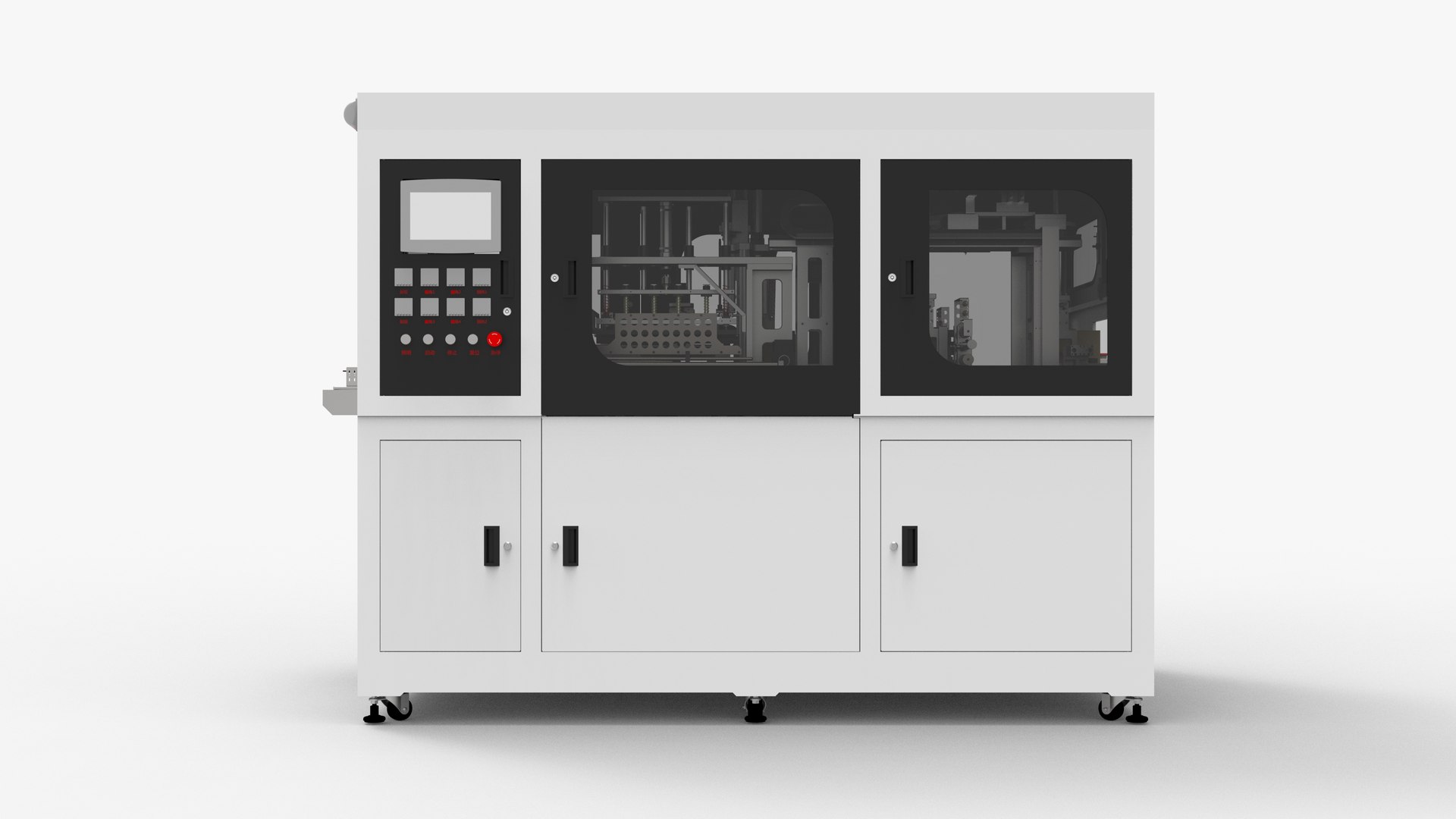Mobile Phone Box Shrink Film Packaging Machine 3D Model - TurboSquid ...