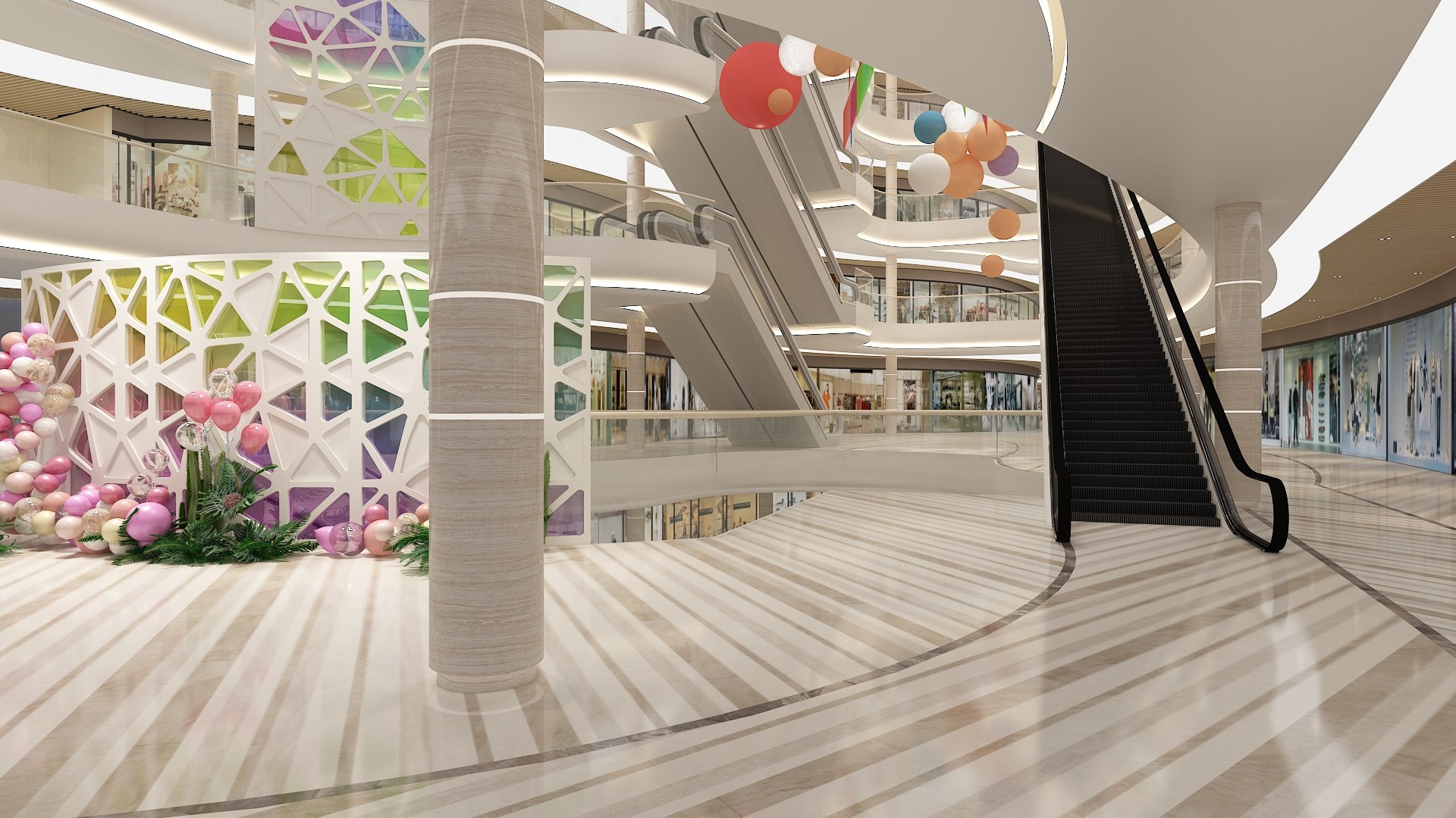 Shopping Mall 36 3D model - TurboSquid 2181751