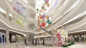Shopping Mall 36 3D model