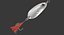 3D fishing spoons model