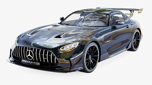 3D MERCEDES BENZ AMG GT BLACK SERIES 2021 model