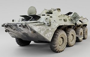 Russian BTR-82A destroyed by Ukrainian army