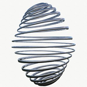 metal spiral spring model