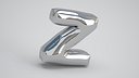 Z Balloon Silver