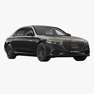 2027 Mercedes-Benz S-Class Maybach Night Series 3D model
