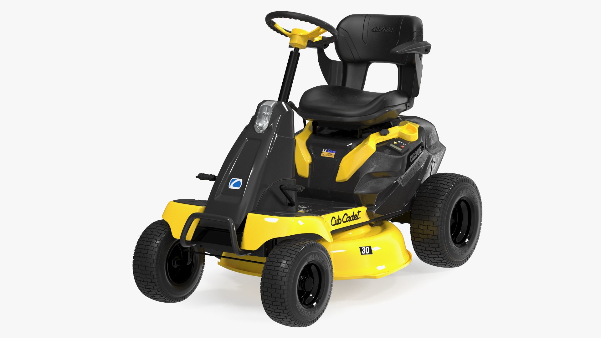 Electric Riding Lawn Mower Cub Cadet CC30E Rigged 3D model - TurboSquid ...