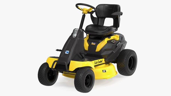 Electric riding shop mower cub cadet