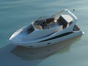 carver 360 sport motor yacht 3d max