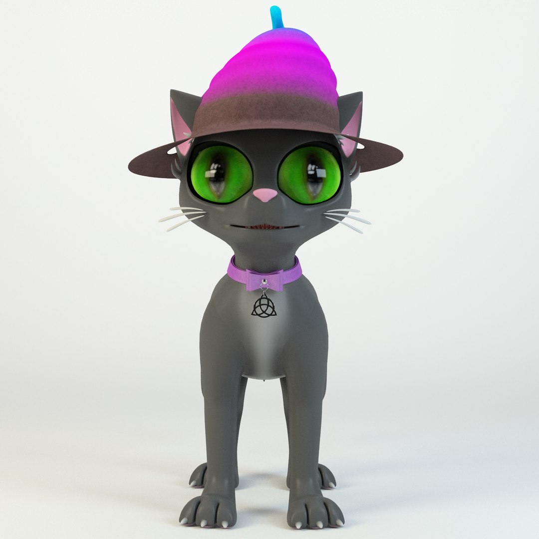 cute cartton witch cat 3D model https://p.turbosquid.com/ts-thumb/17/vFcfvL/9q0lRGg4/4/jpg/1599481219/1920x1080/fit_q87/3b42f5552b560c8b049d59359c453c40aace6466/4.jpg