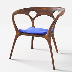 3D model anne chair ross lovegrove