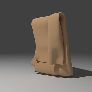 3D Simple towel