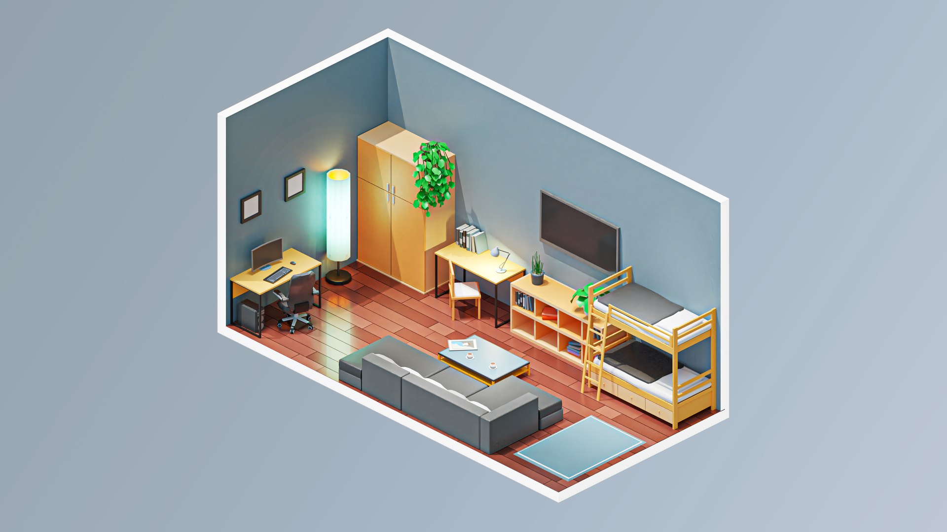 3D model low poly interior 9 https://p.turbosquid.com/ts-thumb/18/0akBPQ/0v/33/jpg/1682018621/1920x1080/fit_q87/ddb9dc977978cd52a56bb49da0eef215200bdcf4/33.jpg