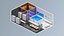 low poly интерьер 9