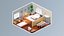 low poly интерьер 9