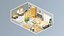 low poly интерьер 9