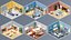 low poly интерьер 9